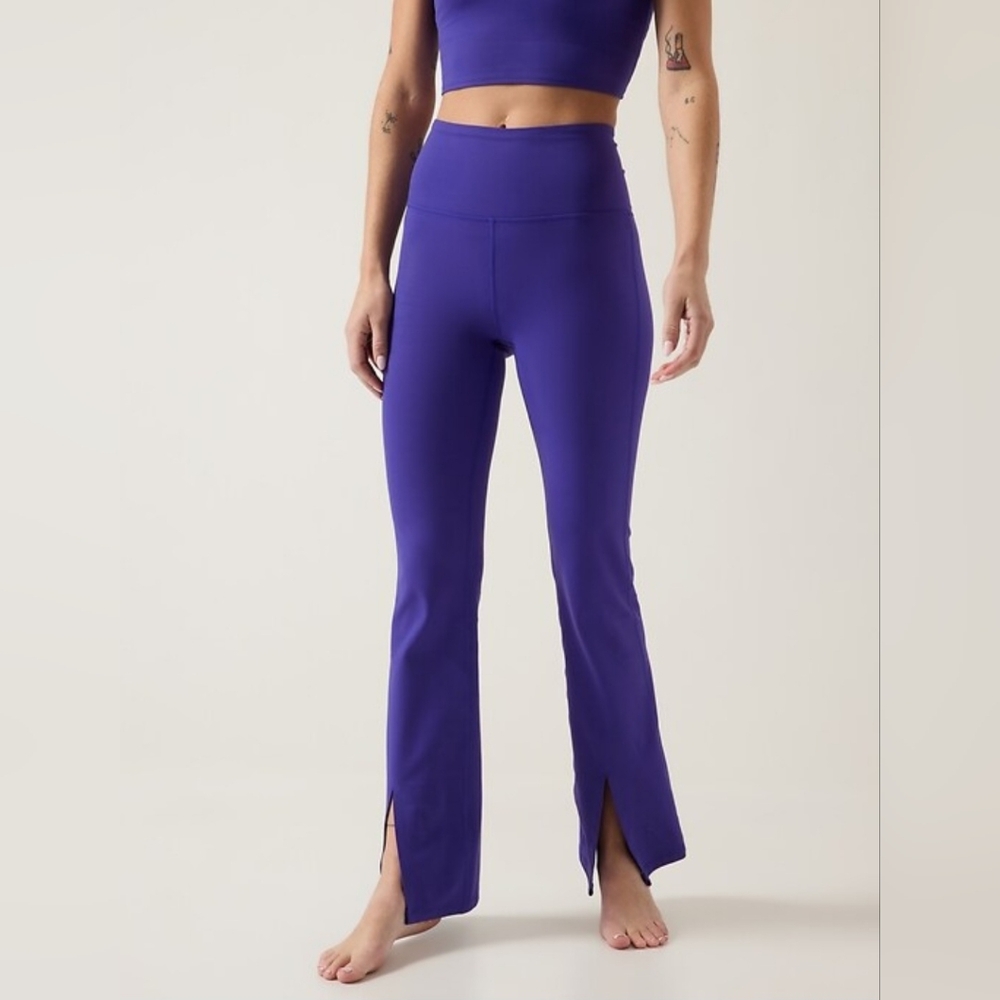 Athleta Purple Flare Pants